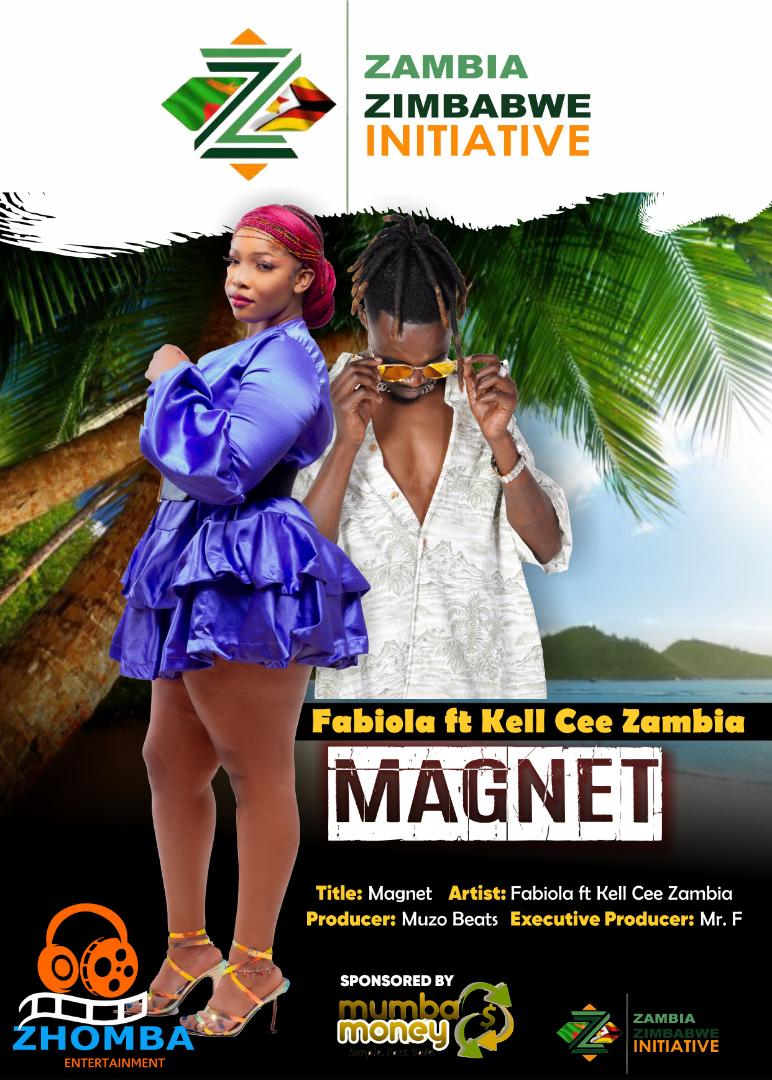 Magnet promotional artwork featuring Fabiola and Kell Cee Zambia